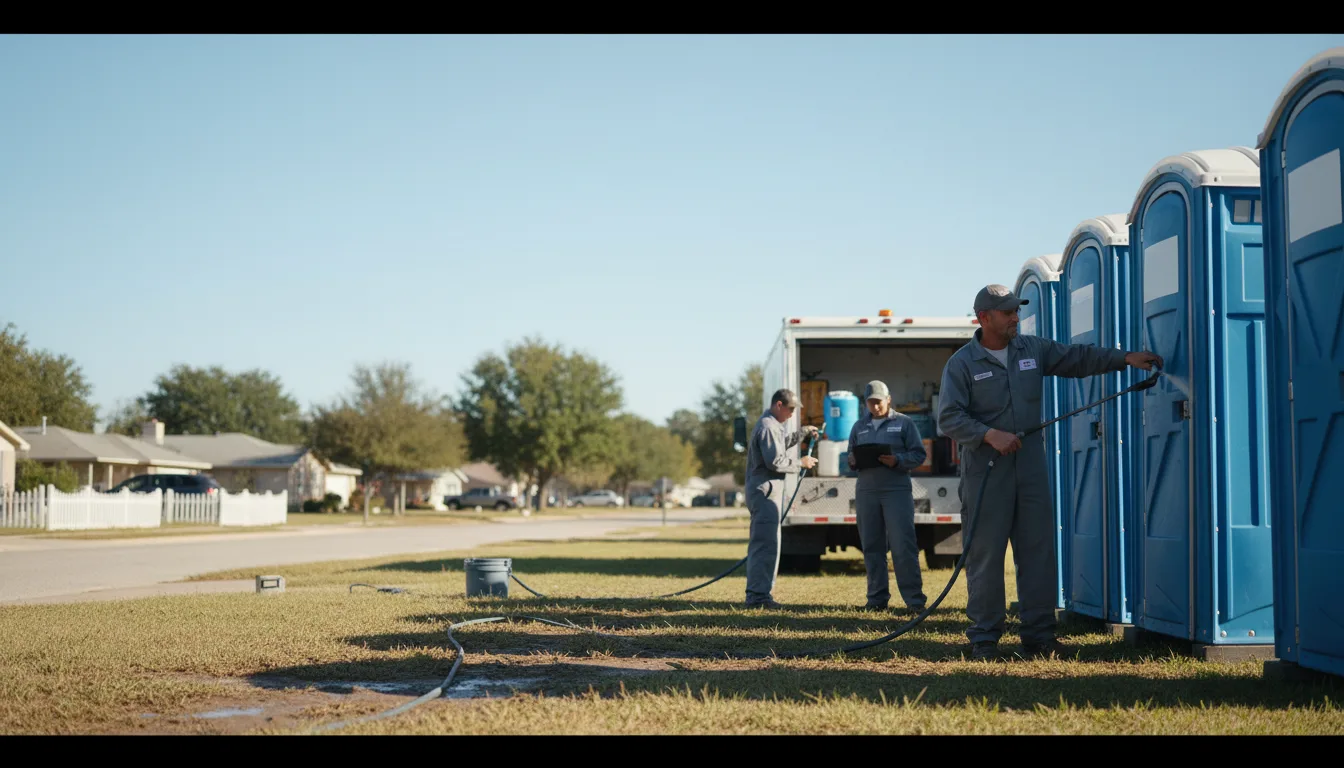Long-Term Portable Toilet Rental in Leighton, IA near me